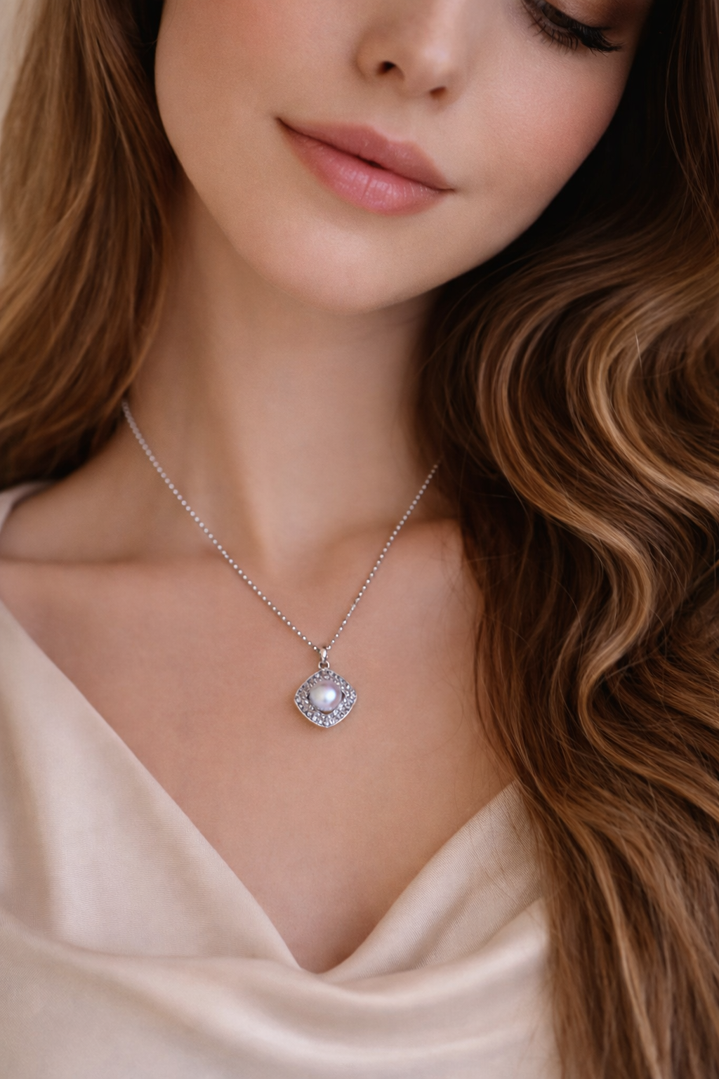 Freshwater Baroque Pearl Pendant Necklace